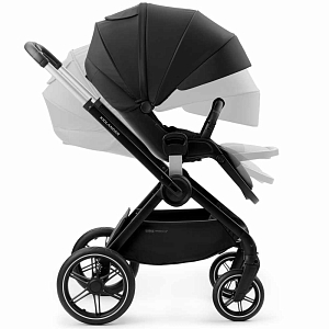 Коляска Happy Baby 2 в 1 "Kidlander", черная